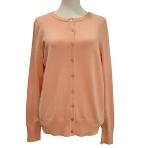 Peach Perfection” Charter Club Classic Cardigan